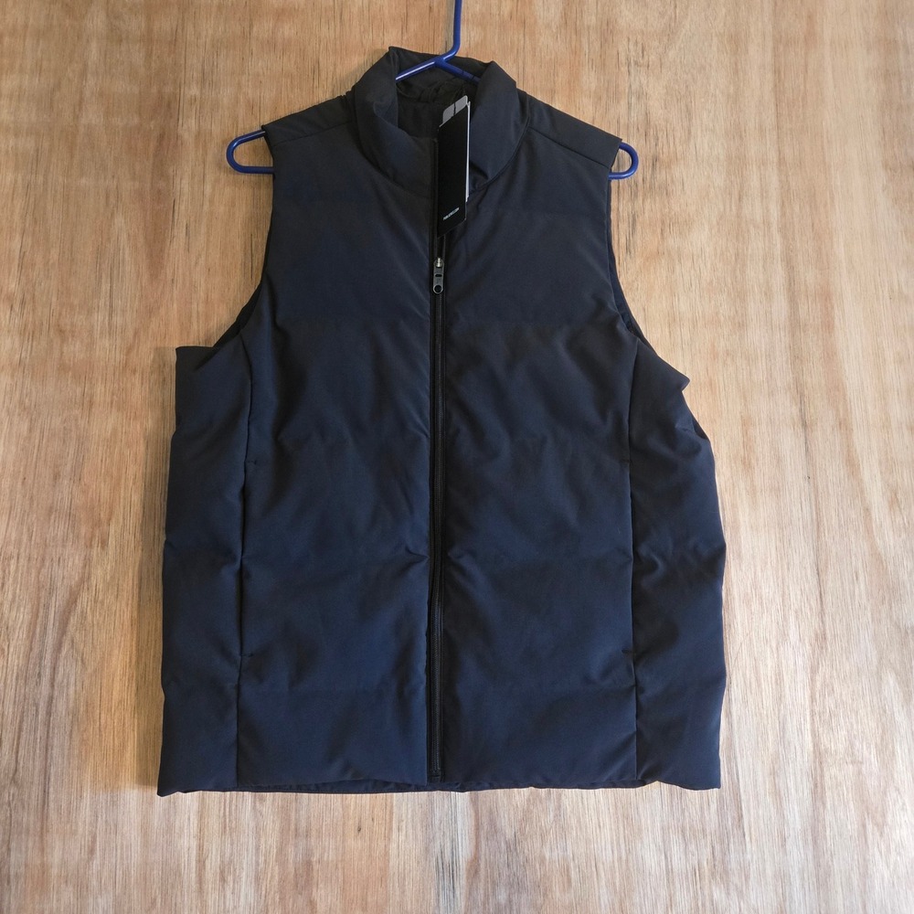 Public Rec Better Than Down Vest Black Mens S 3M Thinsulate Puffer Layering NWT
